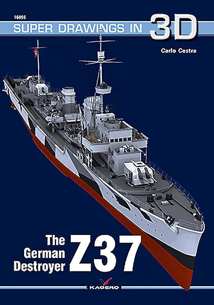 Amazon | The German Destroyer Z37 (Super Drawings in 3D